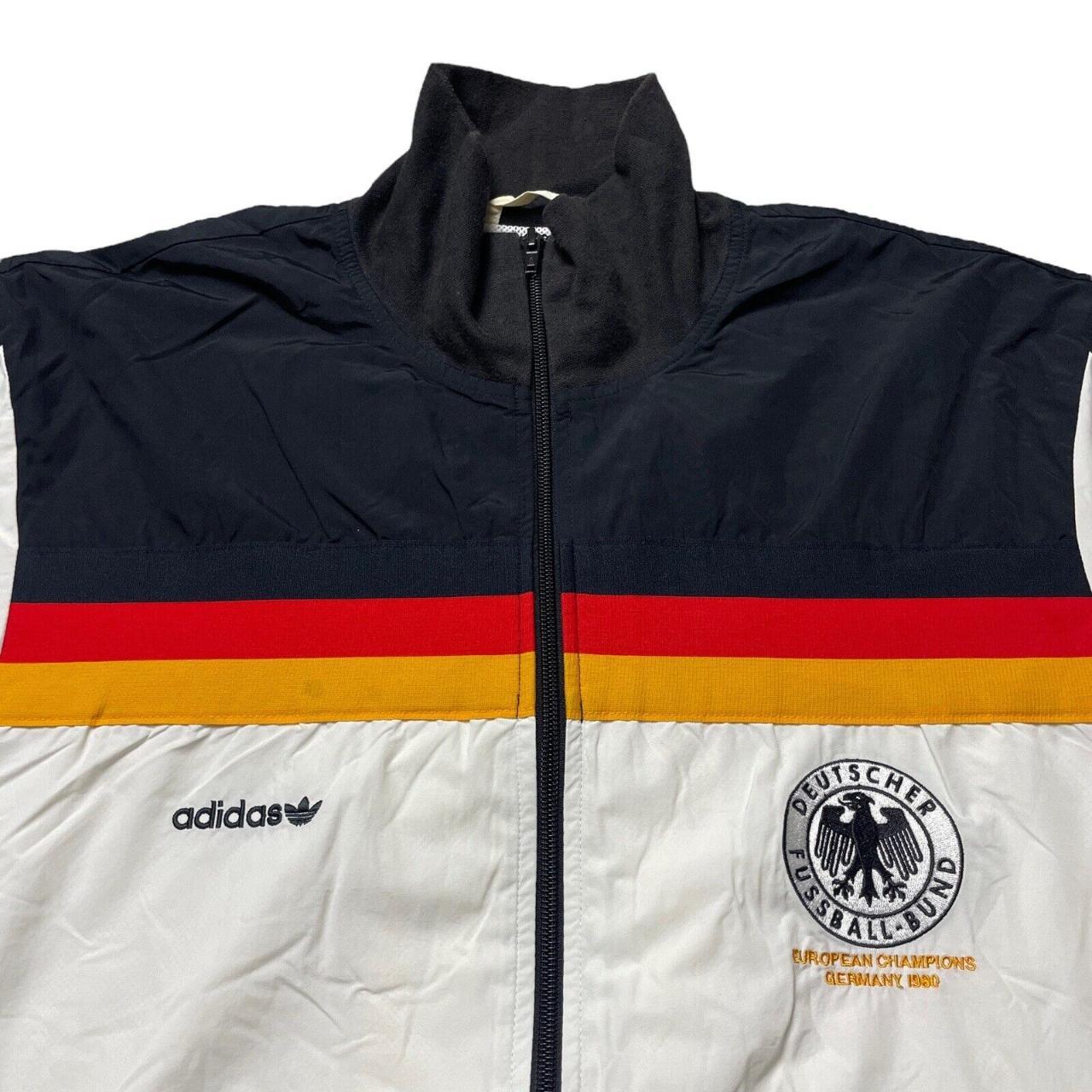 Adidas Germany Football 1980 Track Jacket Mens Large | Depop