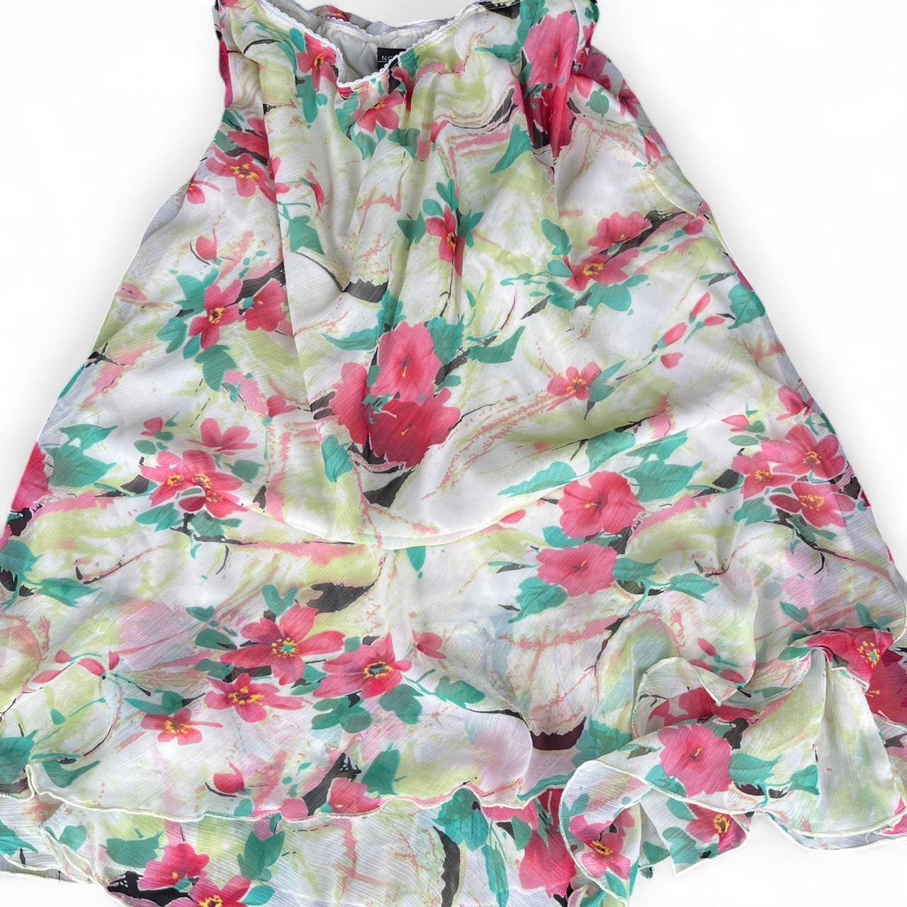 Notations Women's Polyester Skirt - Multi/White -… - image 1