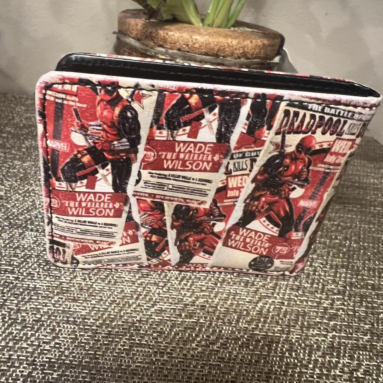 Marvel Men's Wallets - Red/Multi – Deadpool walle… - image 3