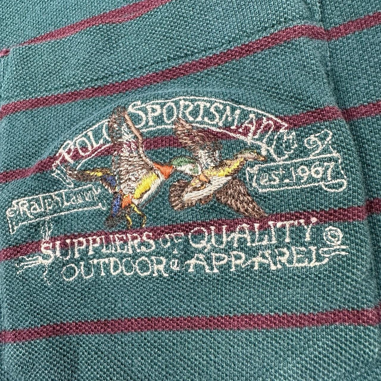 Polo Ralph Lauren Men's Polo shirt - Green/Multi … - image 5
