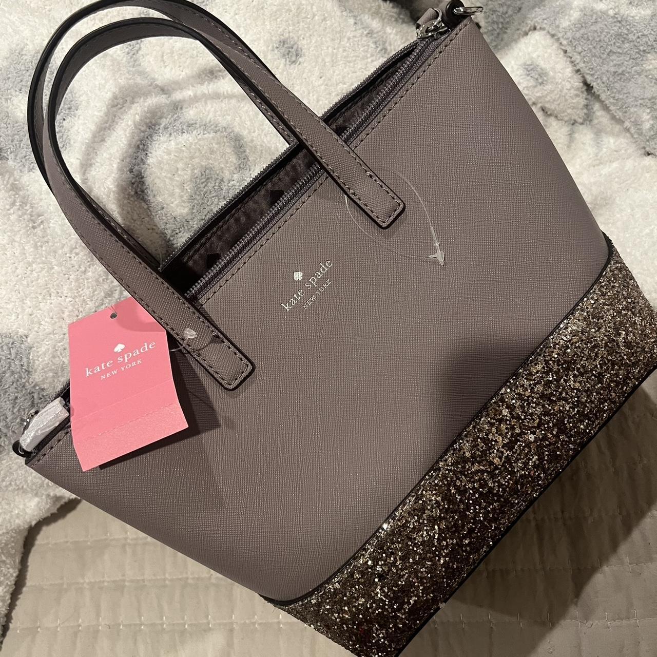 セール☆kate spade Flashグリッタートップジップトートバッグ セール☆kate spade Flashグリッタートップジップトートバッグ