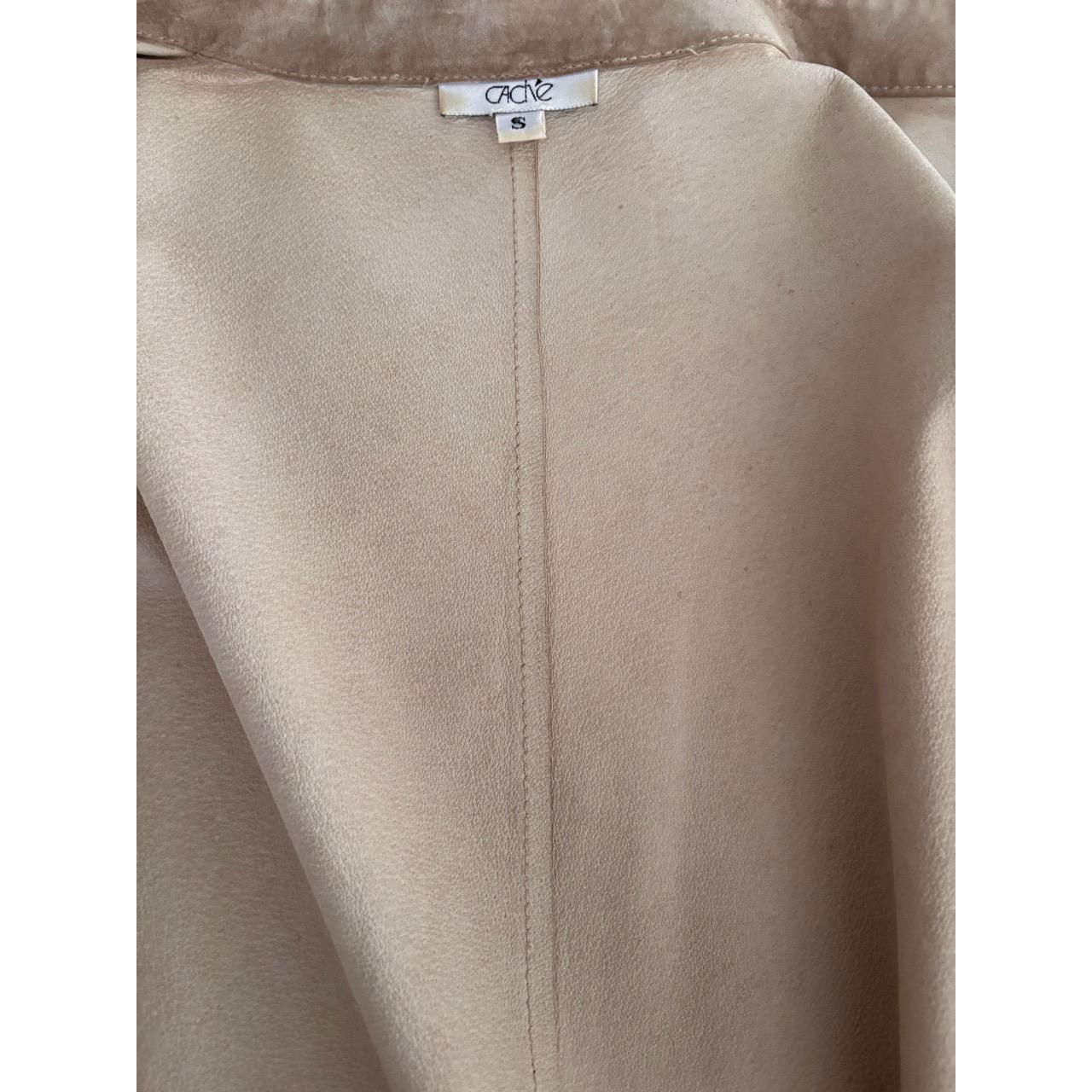 Cache Women's Shacket Jacket - Tan - S – CACHE Le… - image 7