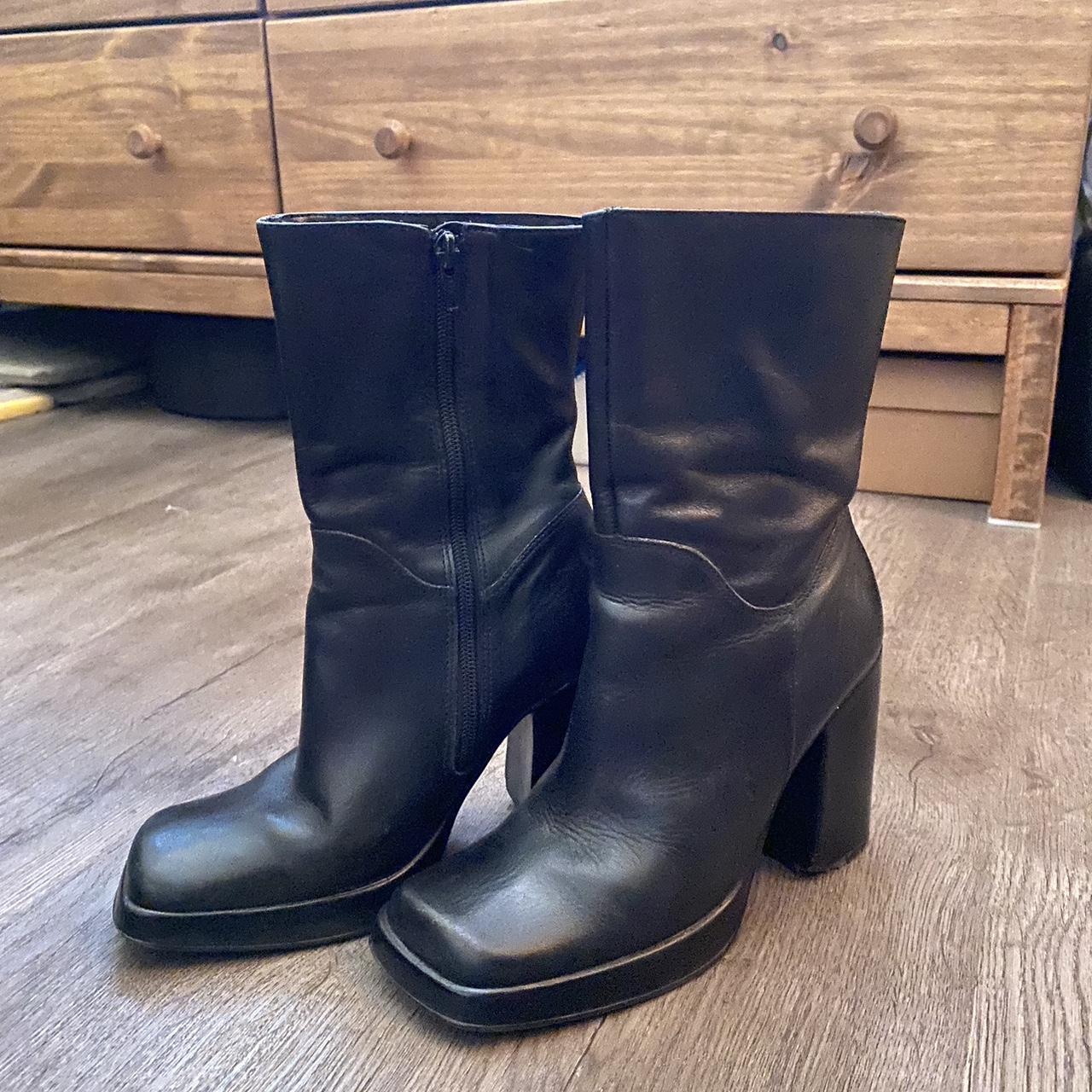 Steve madden hotsell square toe boots