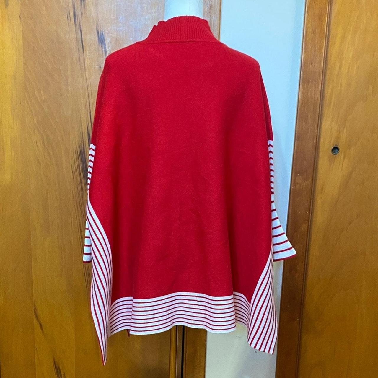 Source Unknown Women's Sweater - Red/White - XL –… - image 5
