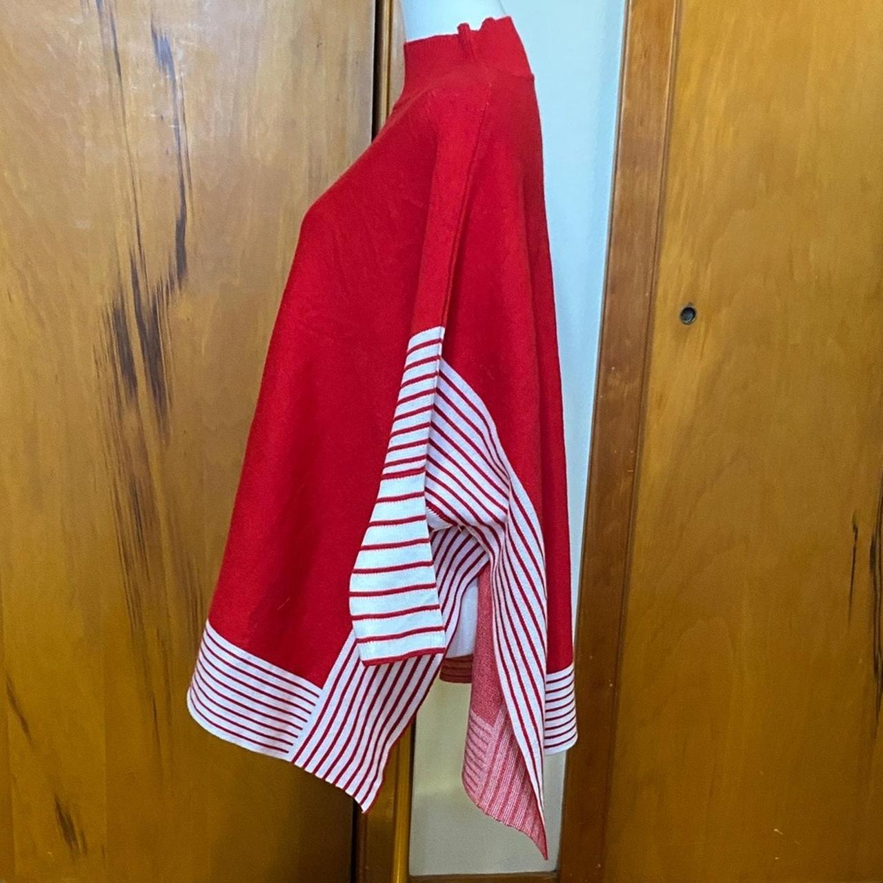 Source Unknown Women's Sweater - Red/White - XL –… - image 6