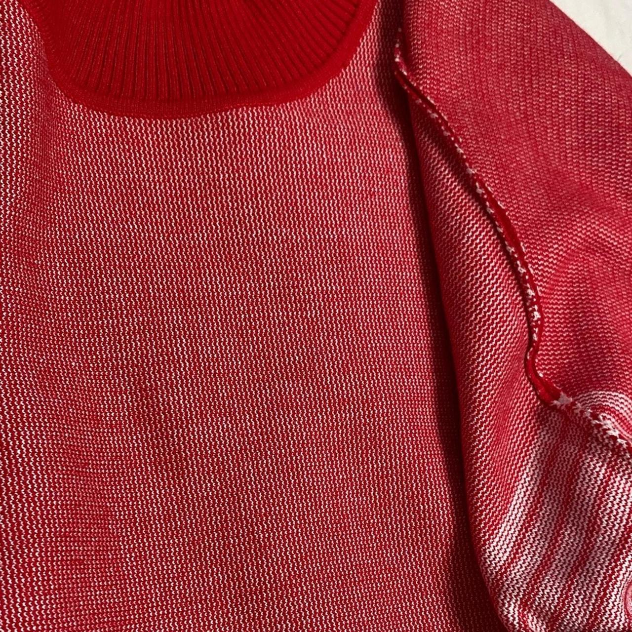 Source Unknown Women's Sweater - Red/White - XL –… - image 7