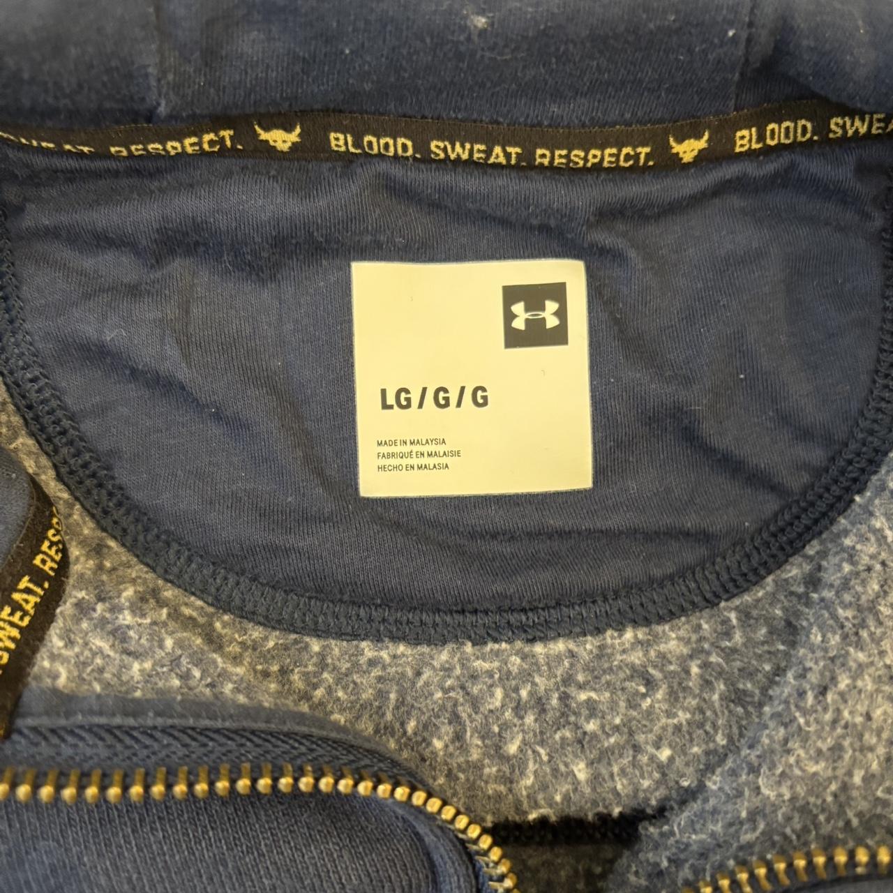 Under Armour Men's Hoodie Navy/Blue L – Under Armour x Project