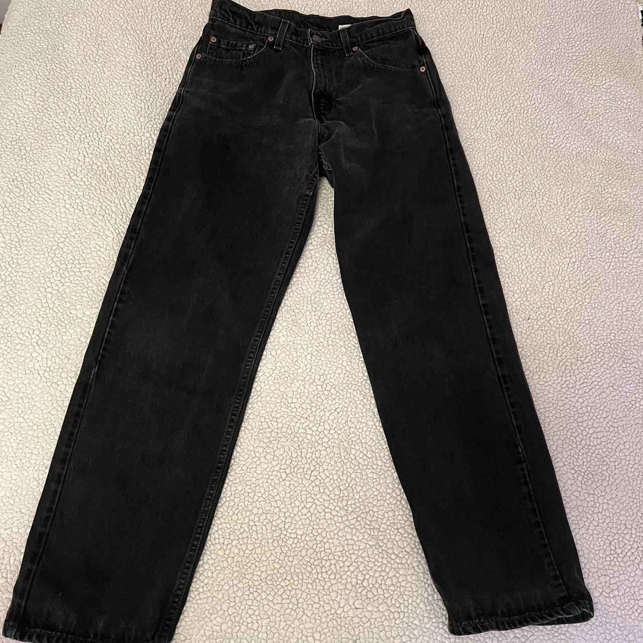 Vintage black Levi’s 565 jeans Waist 31” (all... - Depop