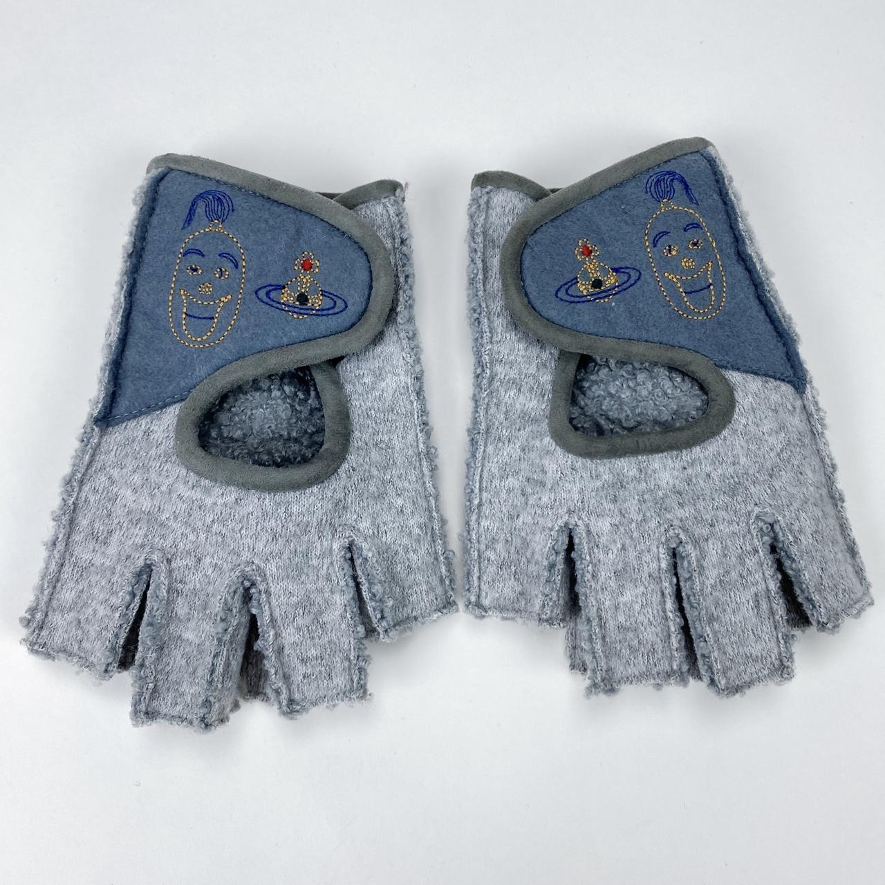 Vivienne Westwood fingerless gloves Vintage... Depop
