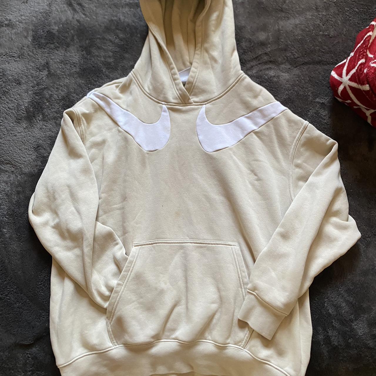 Nike oversized swoosh hoodie Size medium Depop