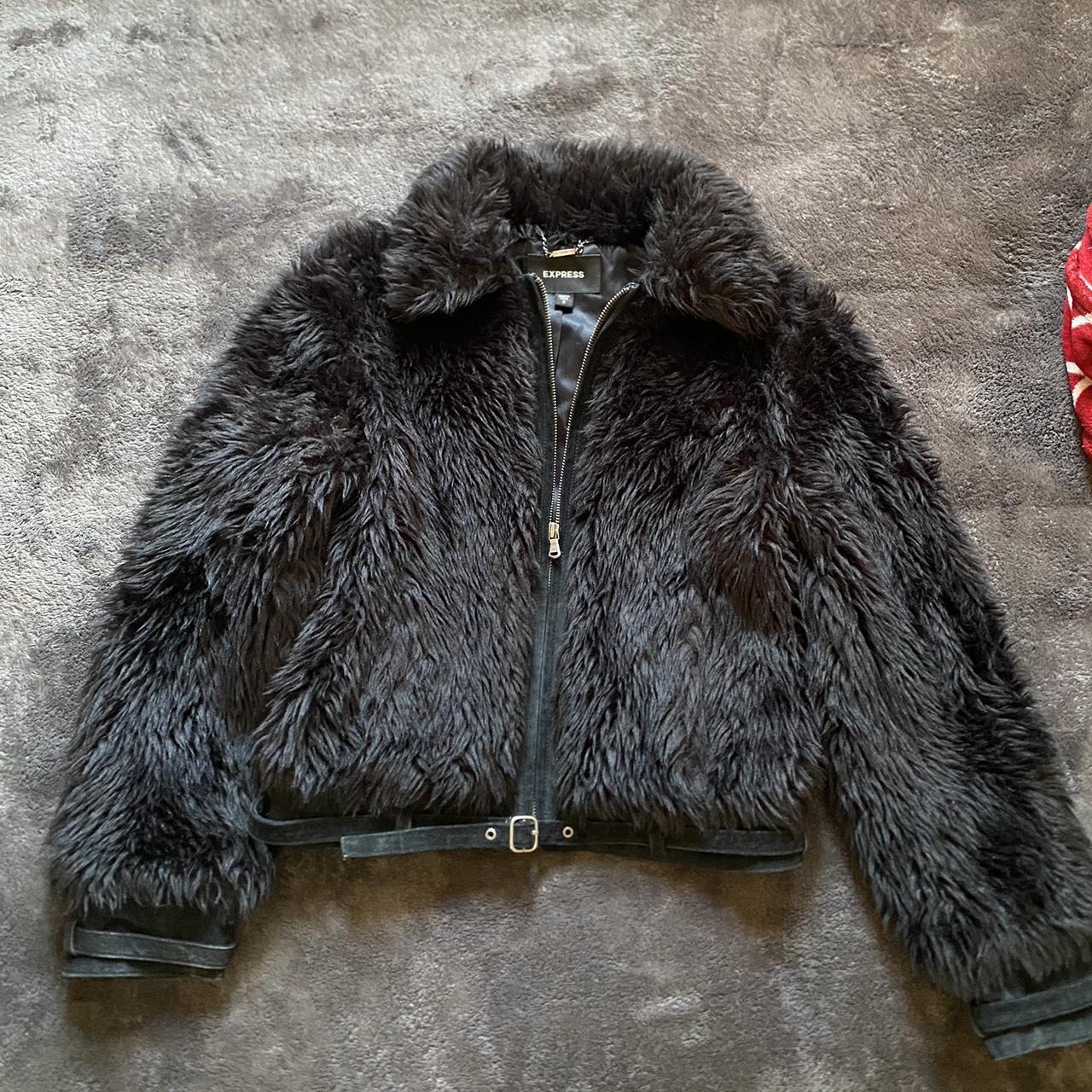 Express on sale fluffy jacket