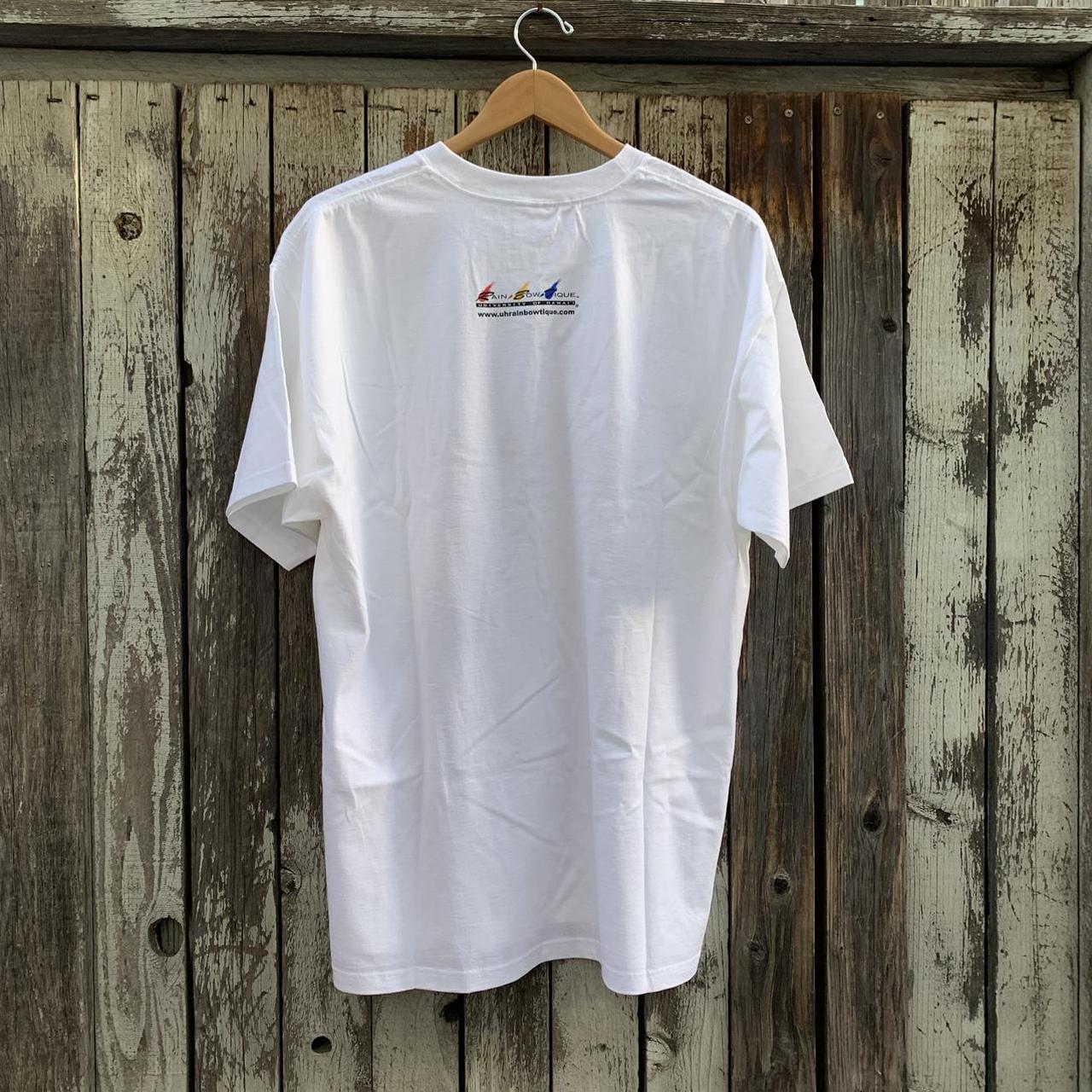 Jerzees Men's White T-shirt | Depop