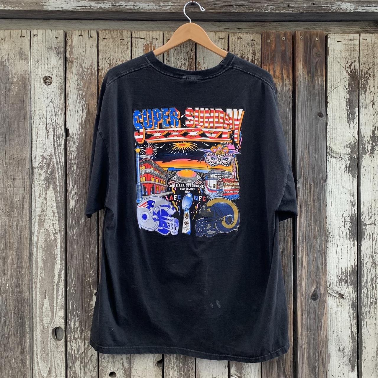 Vintage New England Super Bowl XXXVI Champions Tee