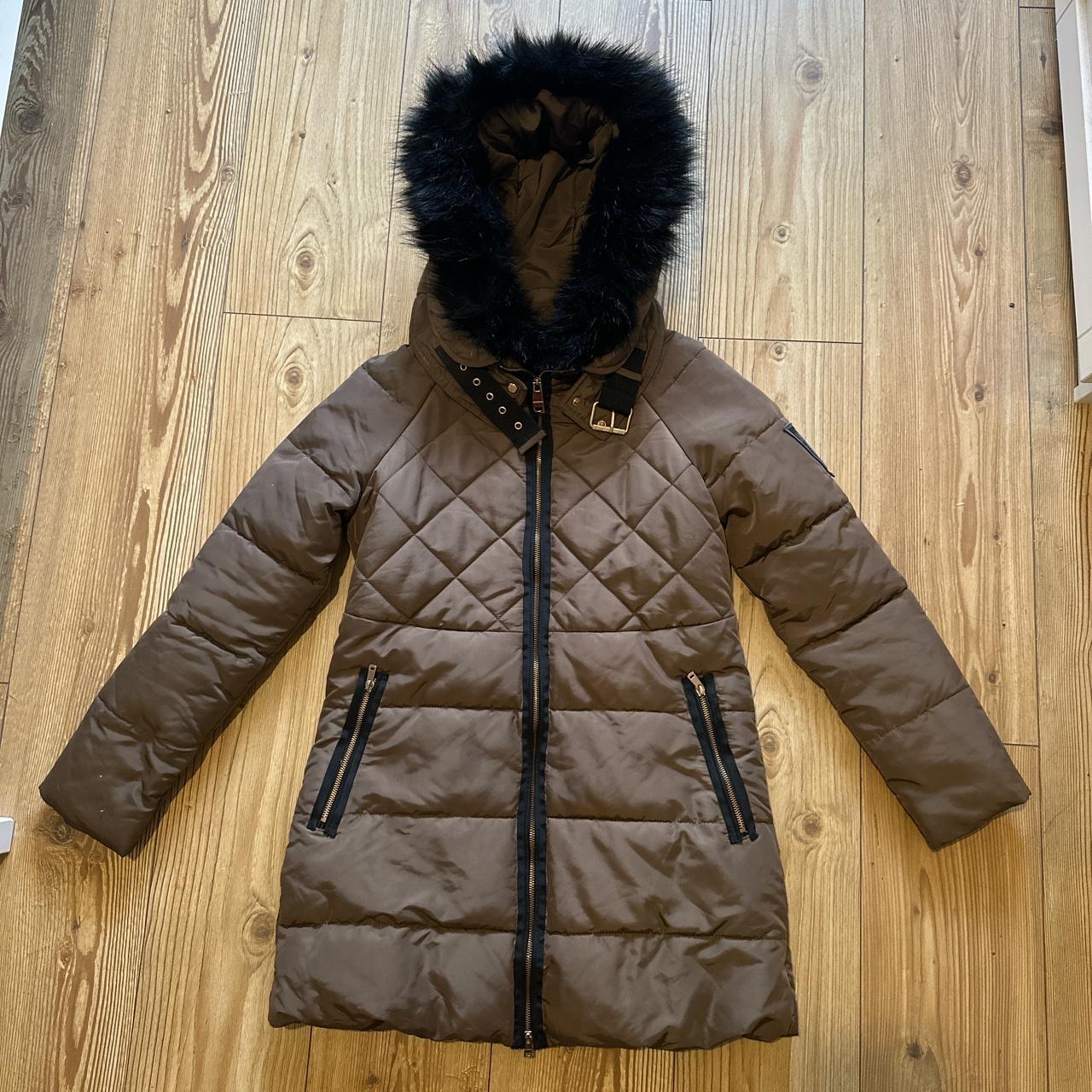 Padded coat womens zara best sale