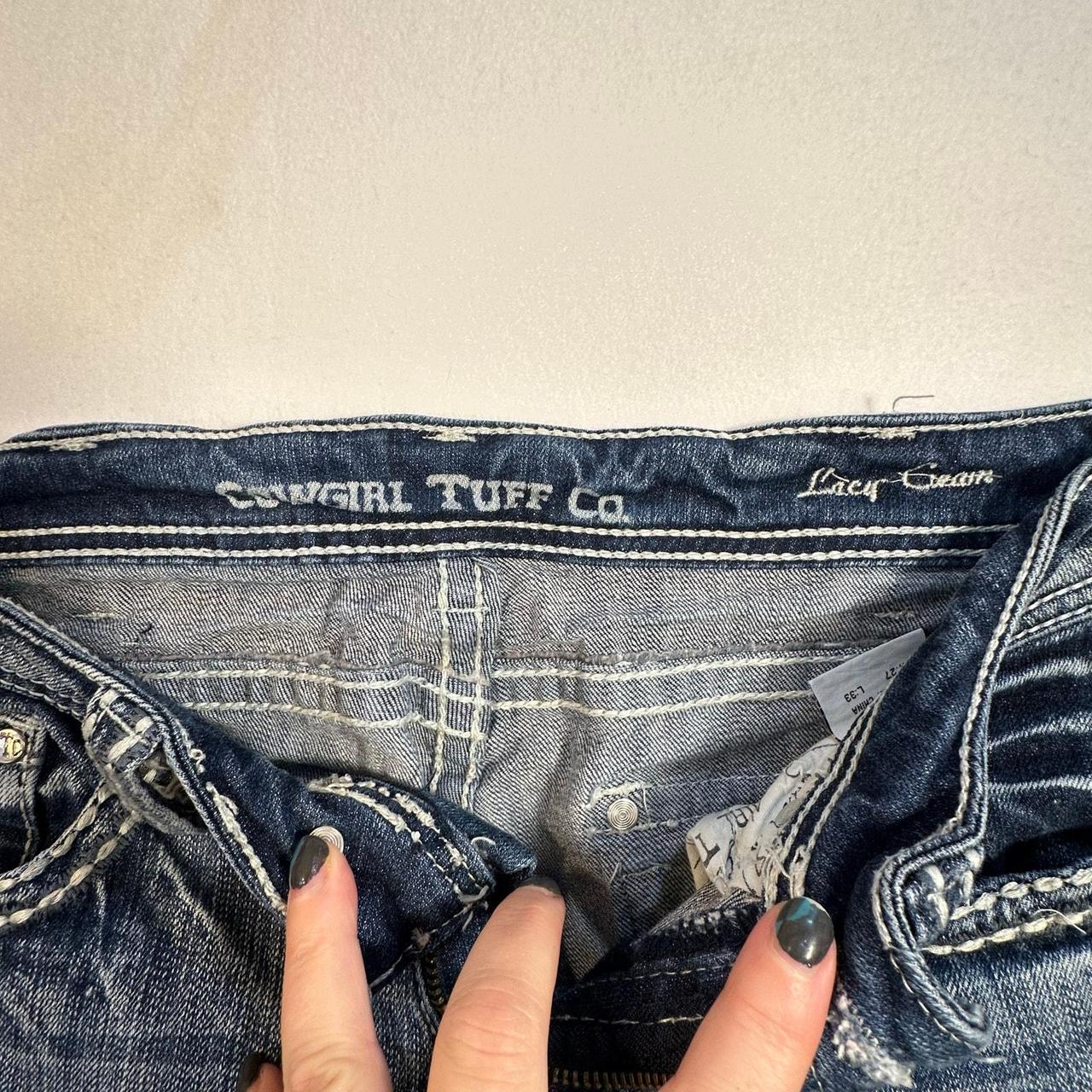 Source Unknown Women's Bootcut Embellished Jeans … - image 4