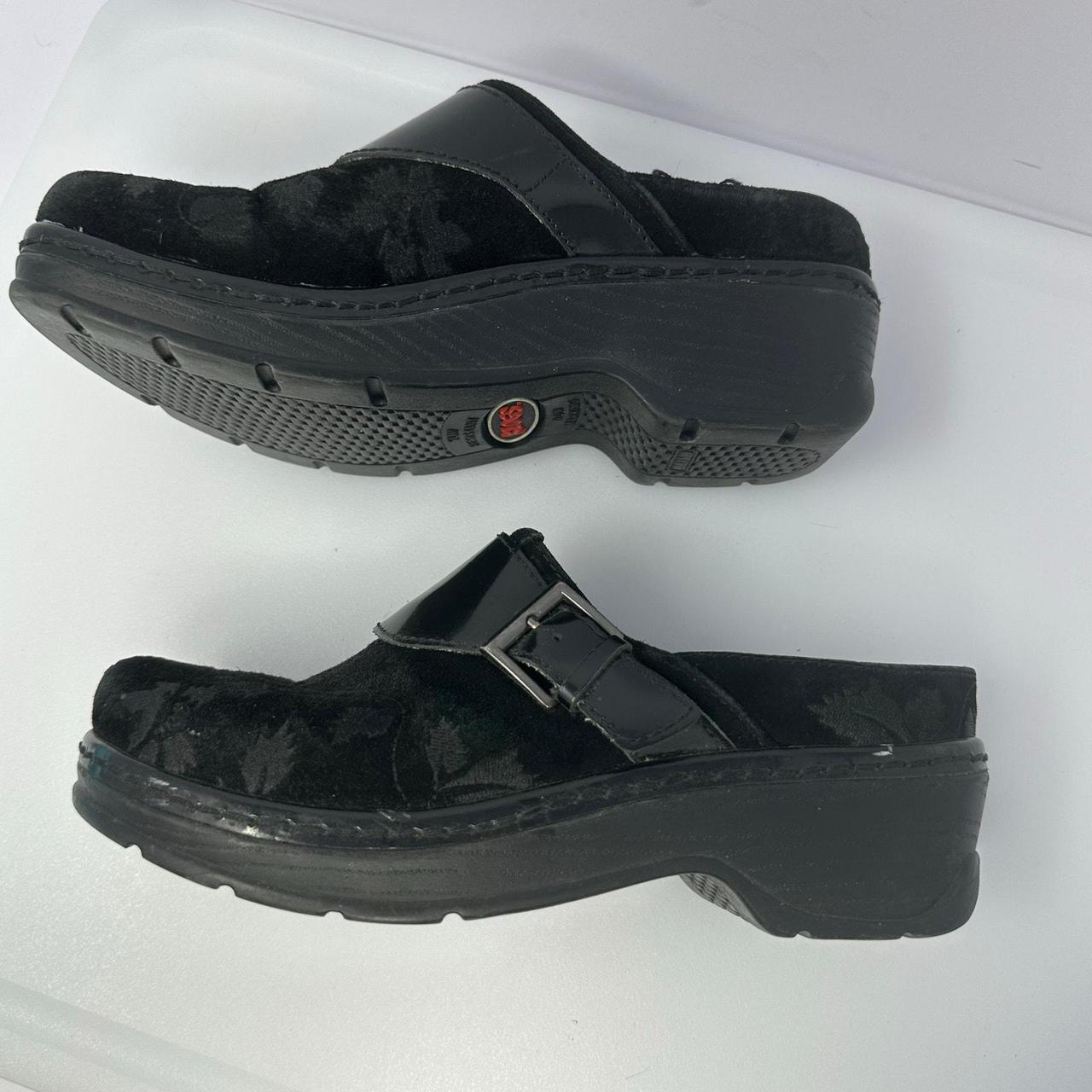 Source Unknown Women's Clogs - Black/White - US 7… - image 2