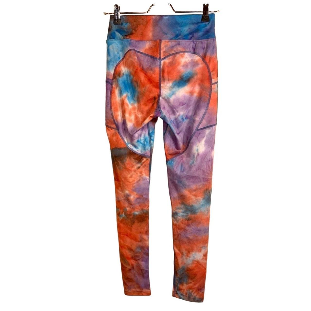 Source Unknown Women's Leggings - Multi/Orange - … - image 1