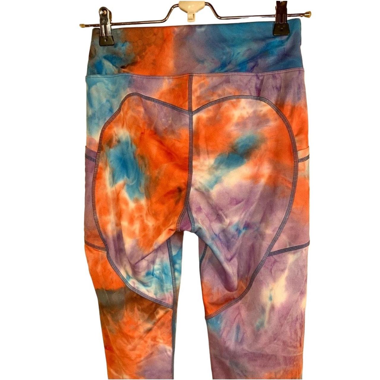 Source Unknown Women's Leggings - Multi/Orange - … - image 3