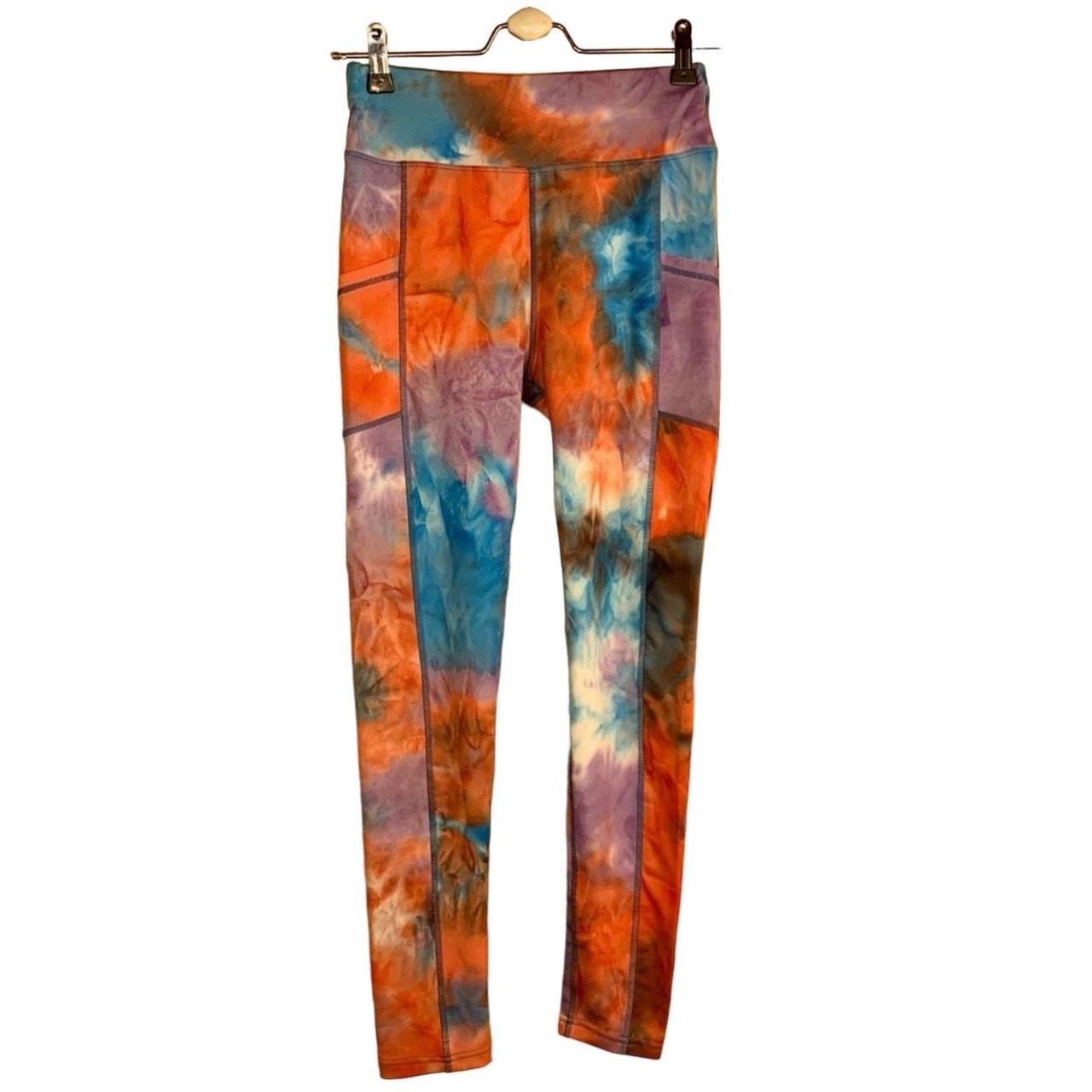 Source Unknown Women's Leggings - Multi/Orange - … - image 2