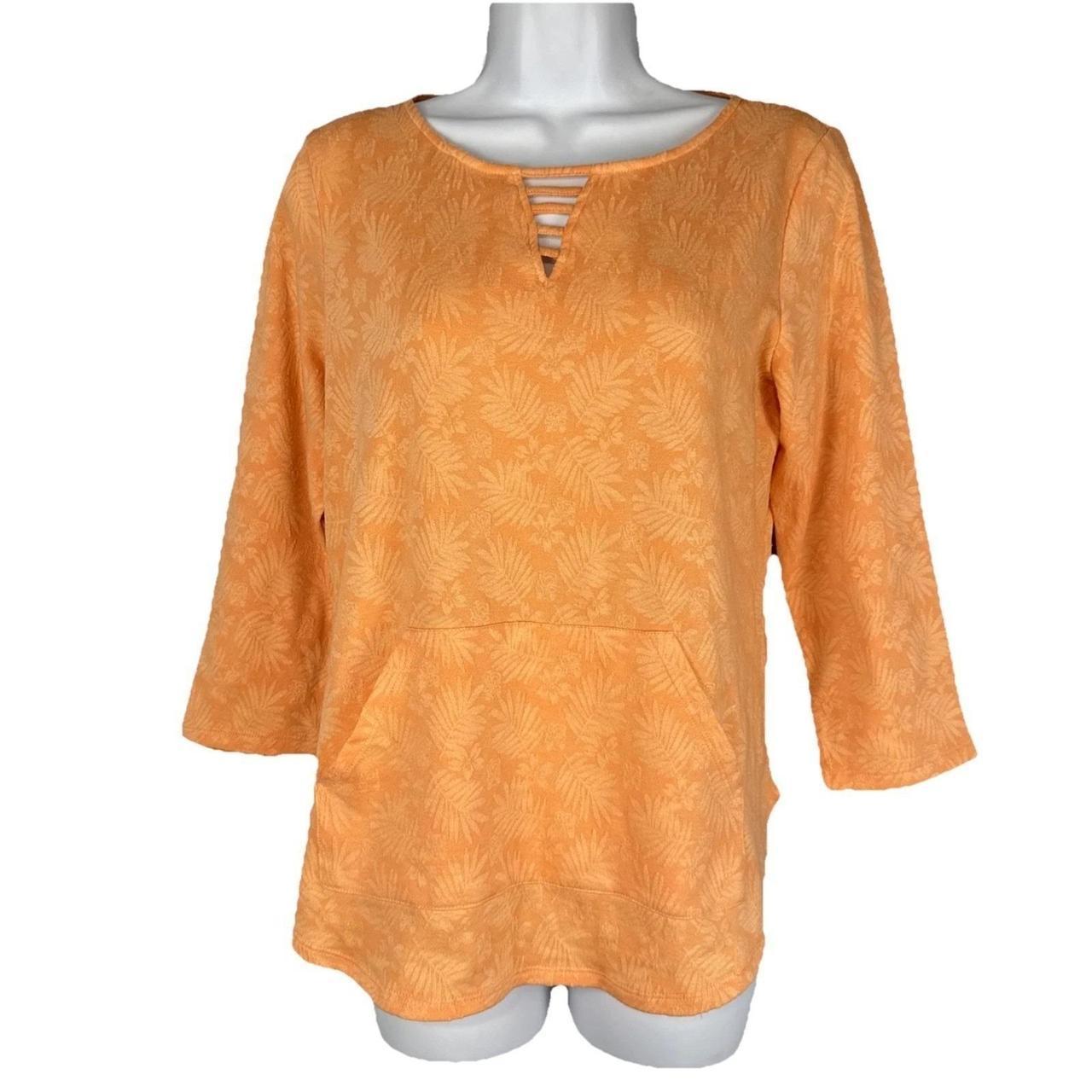 Ruby Rd. Women's Top - Orange - S – Ruby Rd Pullo… - image 1
