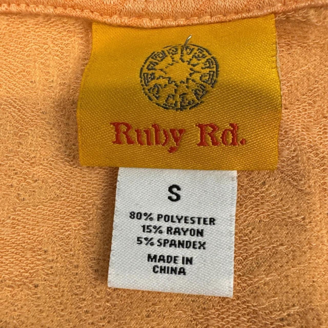 Ruby Rd. Women's Top - Orange - S – Ruby Rd Pullo… - image 8