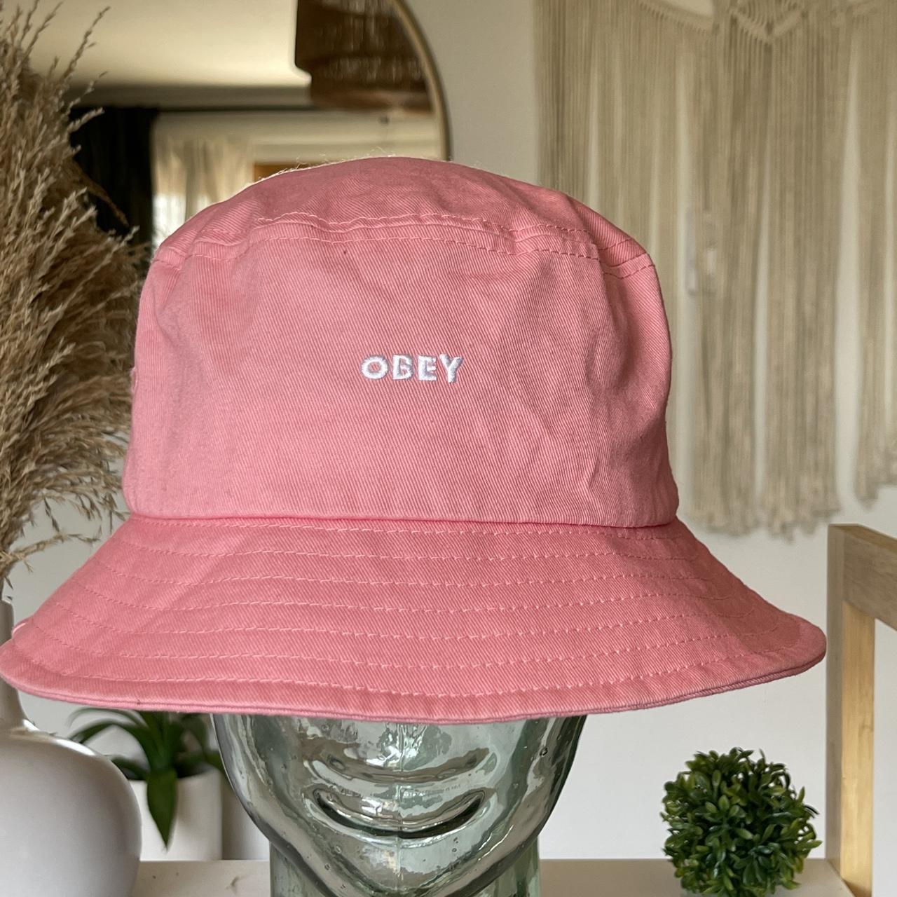 Obey pink hat online