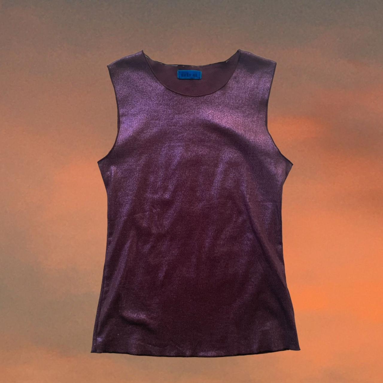 Velvet Women's Purple Vest