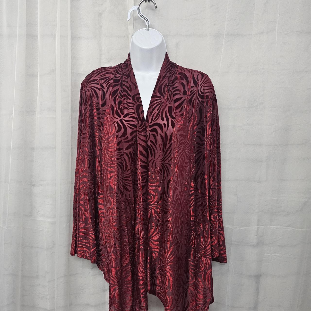 Ruby Rd. Women's Cardigan - Red - M – Ruby Rd. Re… - image 1