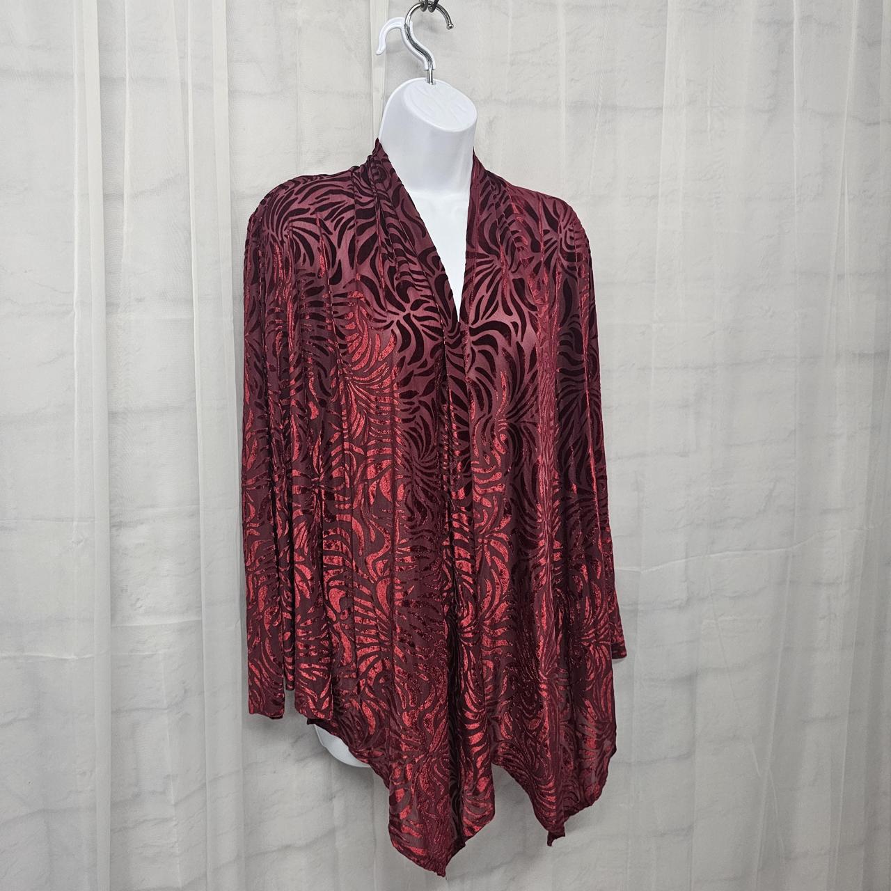 Ruby Rd. Women's Cardigan - Red - M – Ruby Rd. Re… - image 3