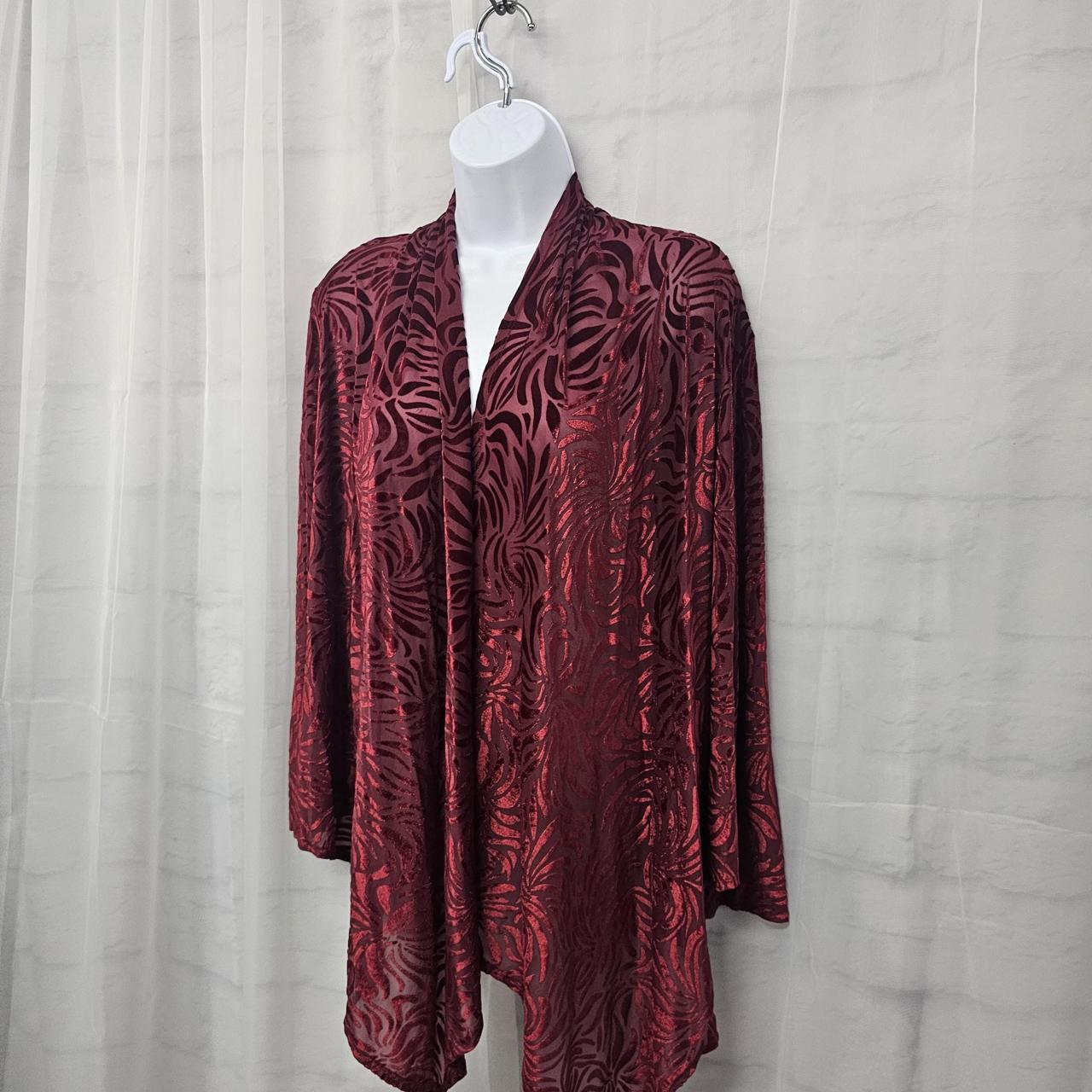 Ruby Rd. Women's Cardigan - Red - M – Ruby Rd. Re… - image 4