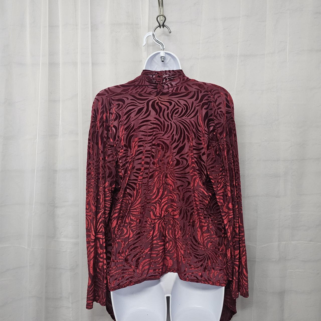 Ruby Rd. Women's Cardigan - Red - M – Ruby Rd. Re… - image 5