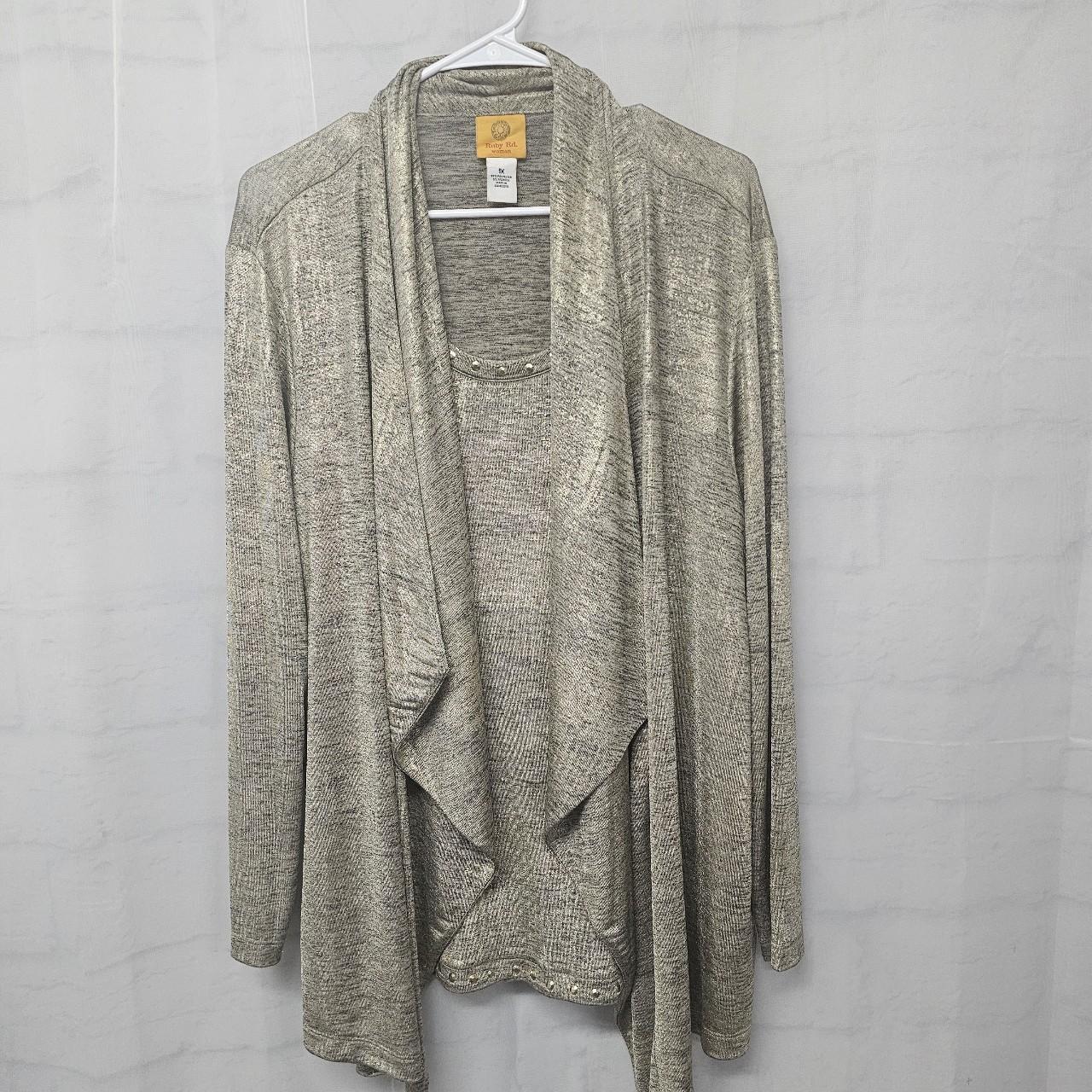 Ruby Rd. Women's Blouse - Gold/Brown – Ruby Road … - image 2