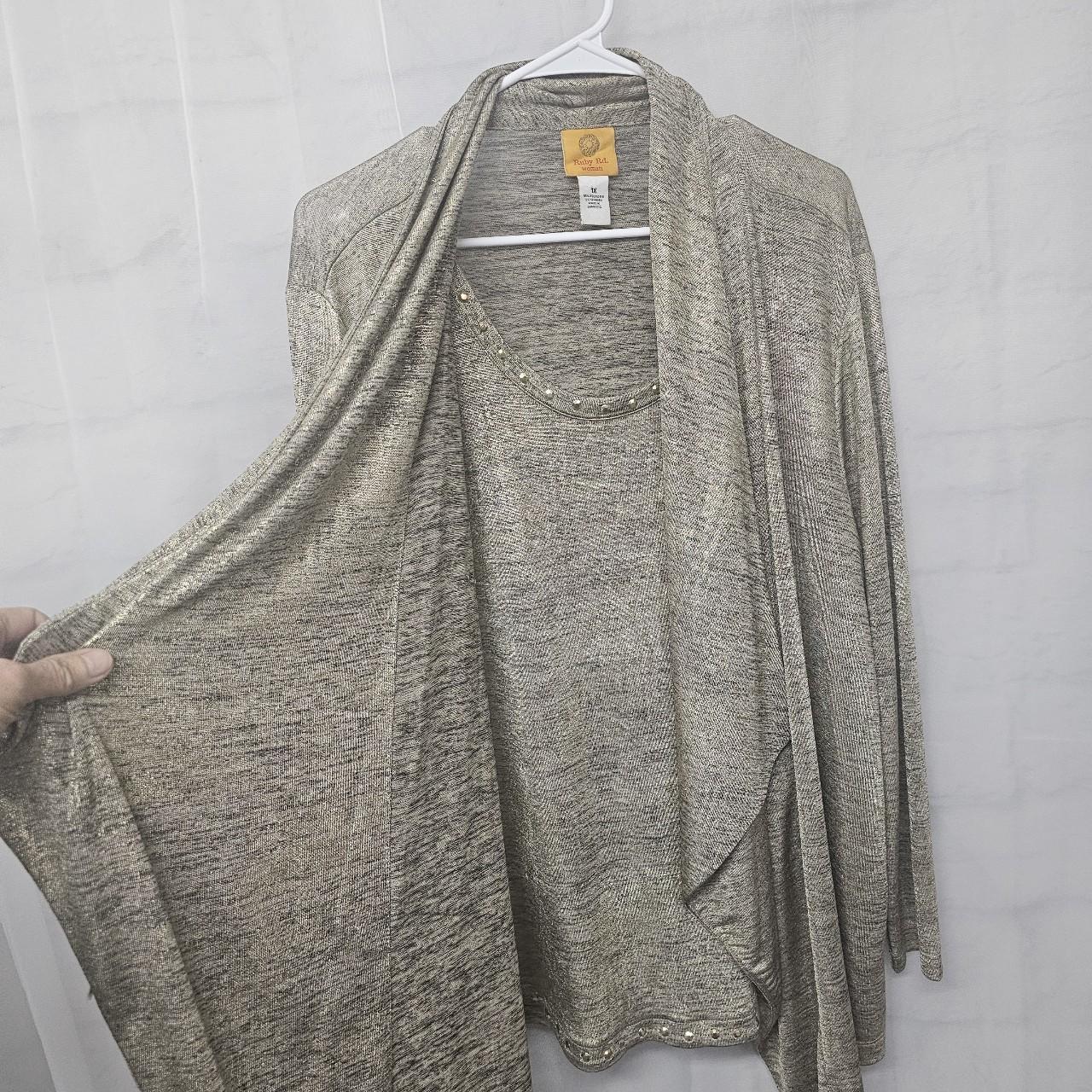 Ruby Rd. Women's Blouse - Gold/Brown – Ruby Road … - image 3