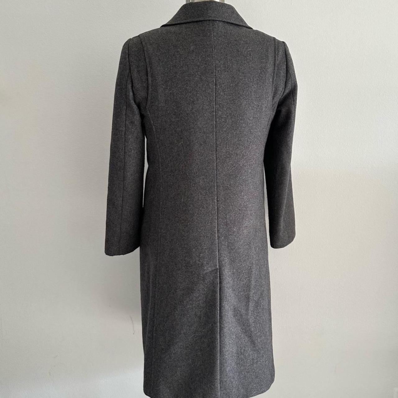 Miu Miu Women's Coat - Grey - 4 – Miu Miu long gr… - image 2