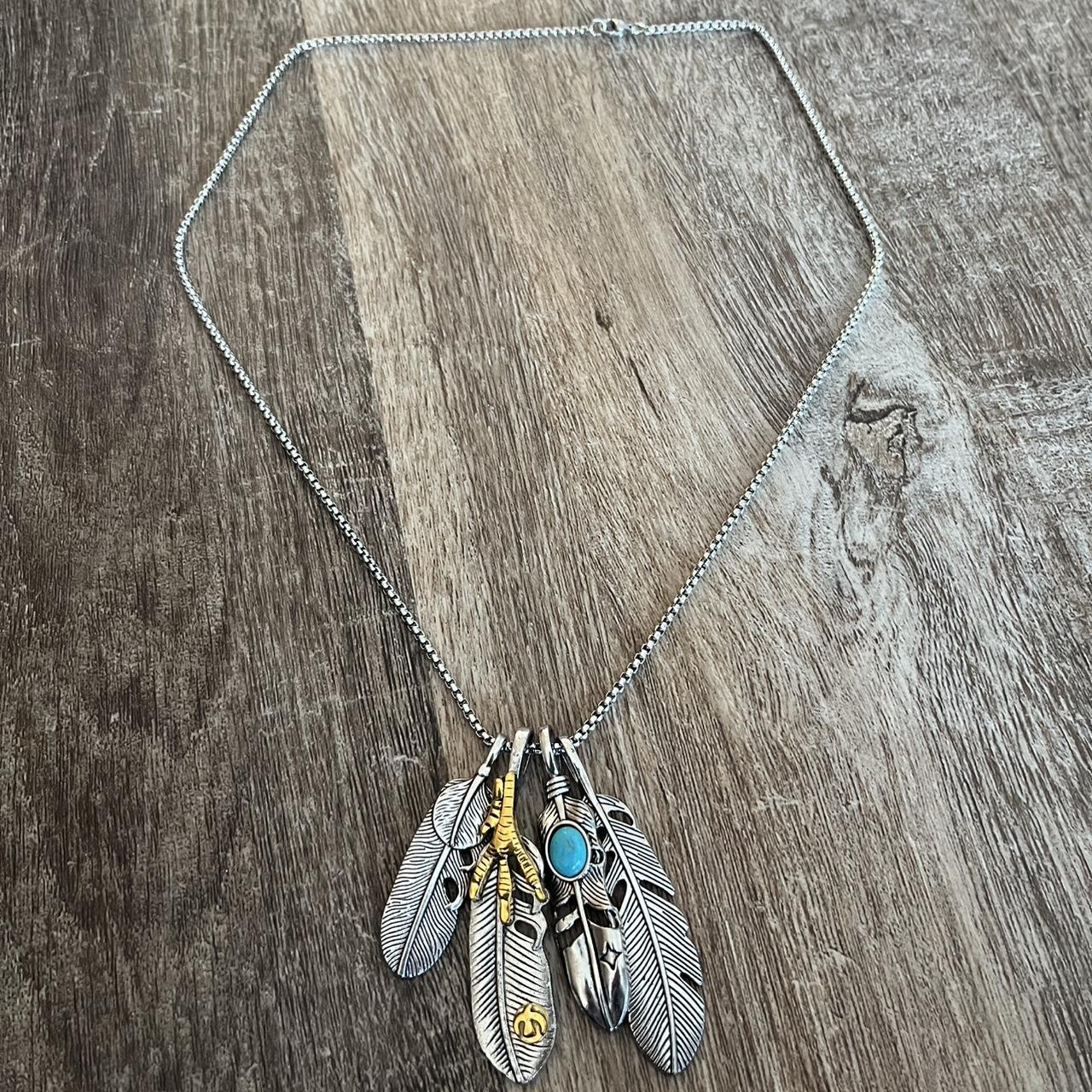 GUNDA BLACK JUNK HEAVEN NECKLACE THIS THING IS | Depop