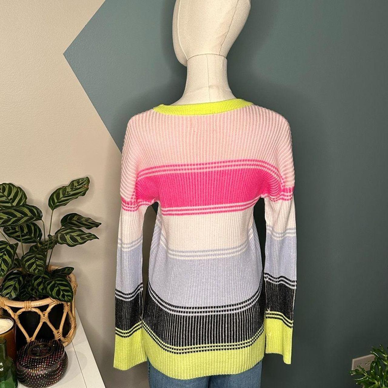 Source Unknown Women's Sweater - Yellow/Pink - M … - image 5