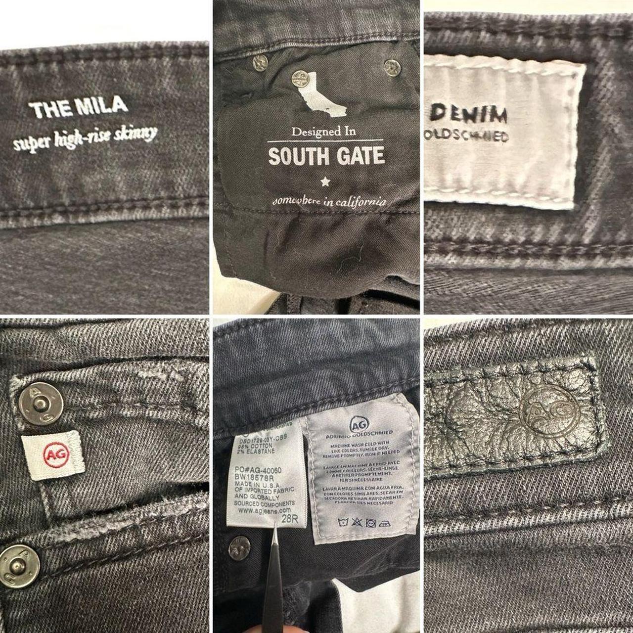 Source Unknown Women's Jeans - Black/Grey - 28 – … - image 5