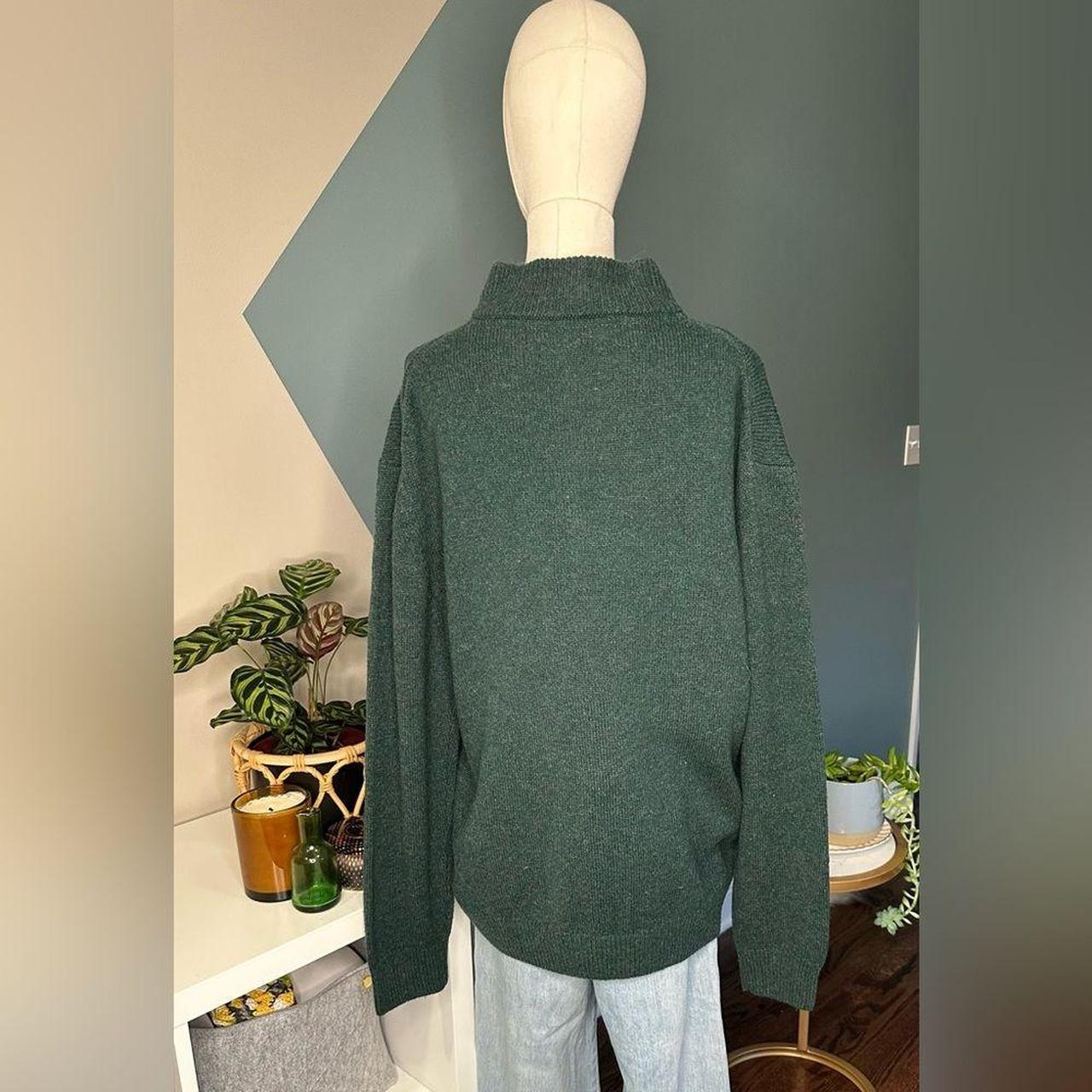 Source Unknown Men's Sweater - Green/Tan - XXL – … - image 4