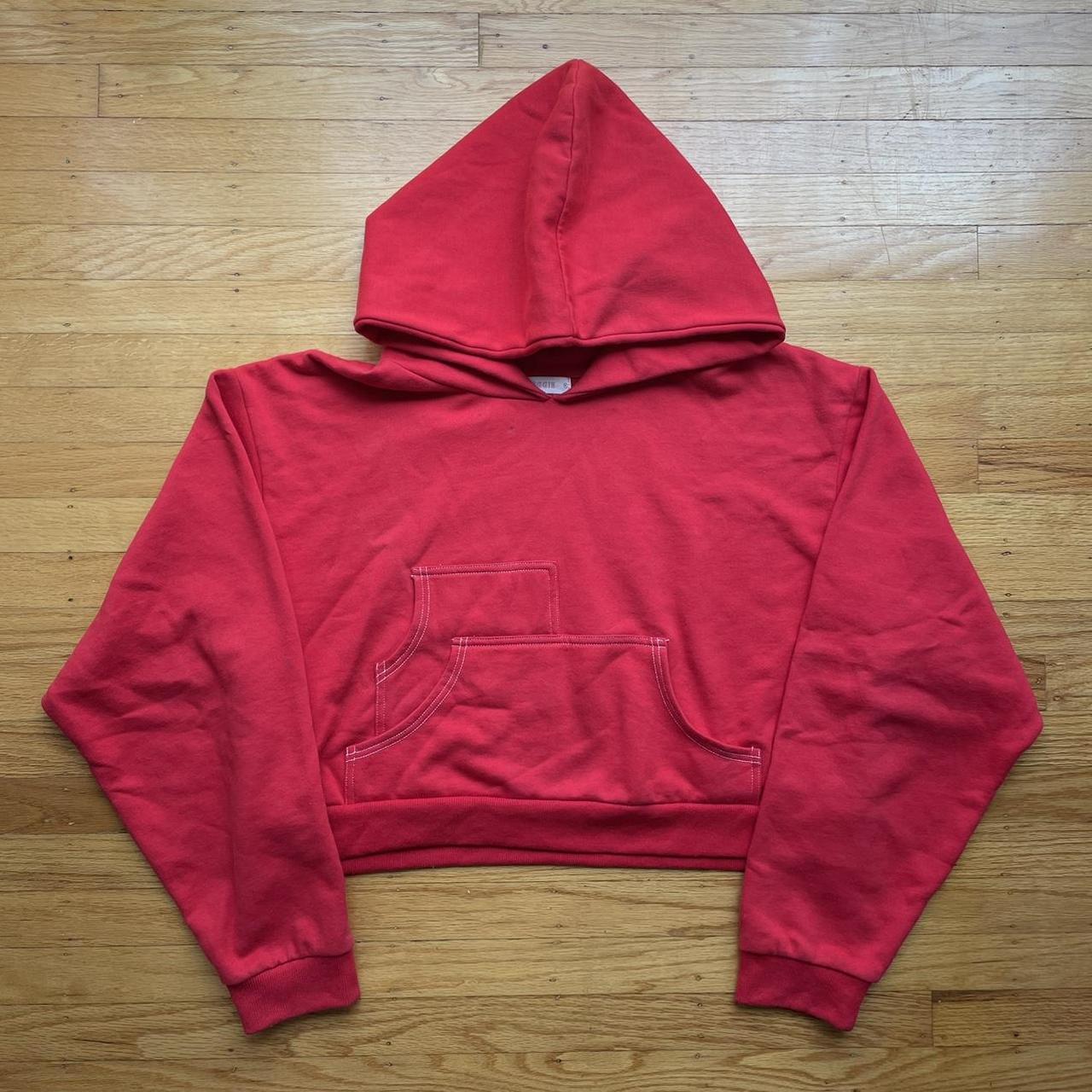 Urban Outfitters Women's Red Hoodie | Depop