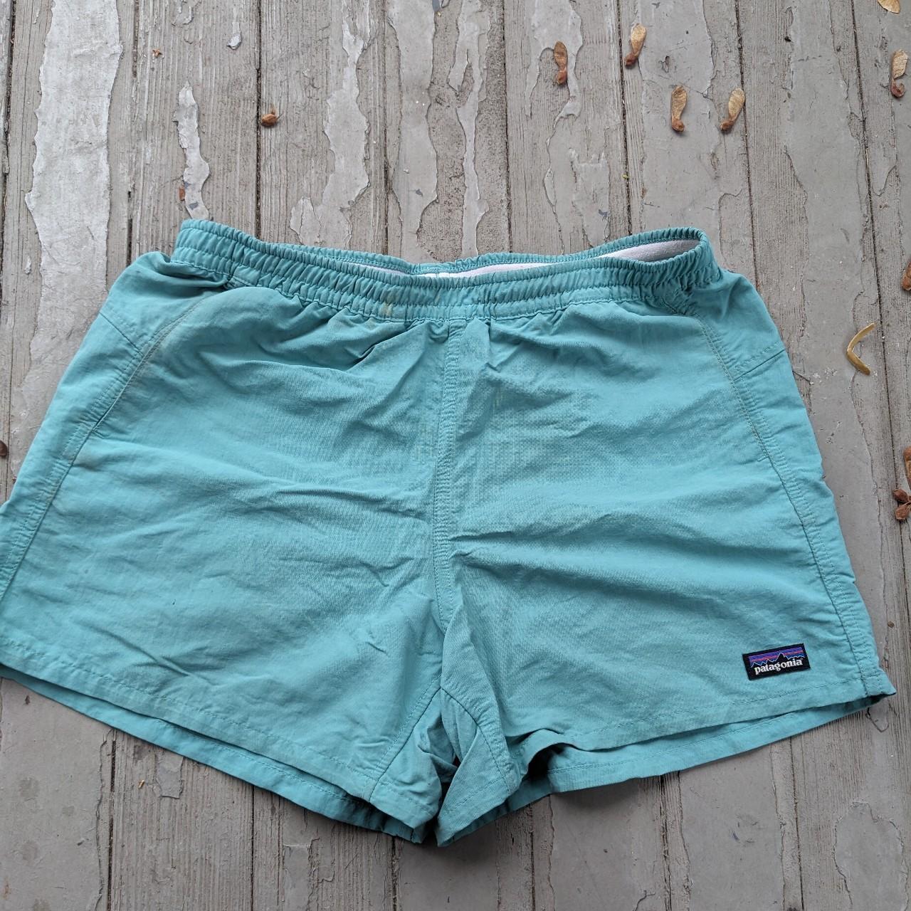 Patagonia baggies, size small. 5 in inseam Kind of... - Depop