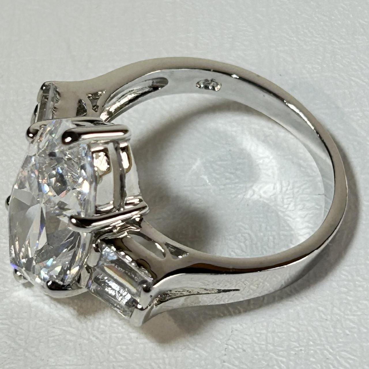 Women's Ring - Silver – Statement glam ring with … - image 5