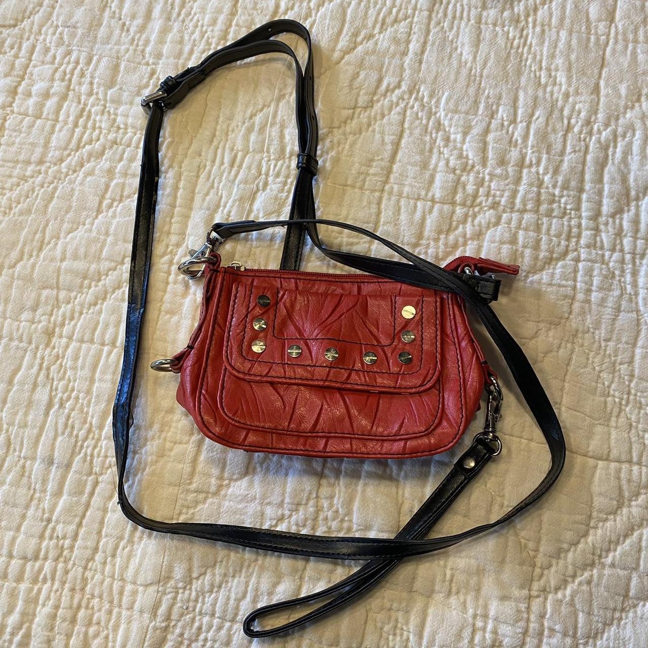 M&M Candy Clear Round Red Bag Crossbody Purse 1990s 90s Sweets Clueless  Rare Vintage Advertising Tumblr Aesthe…