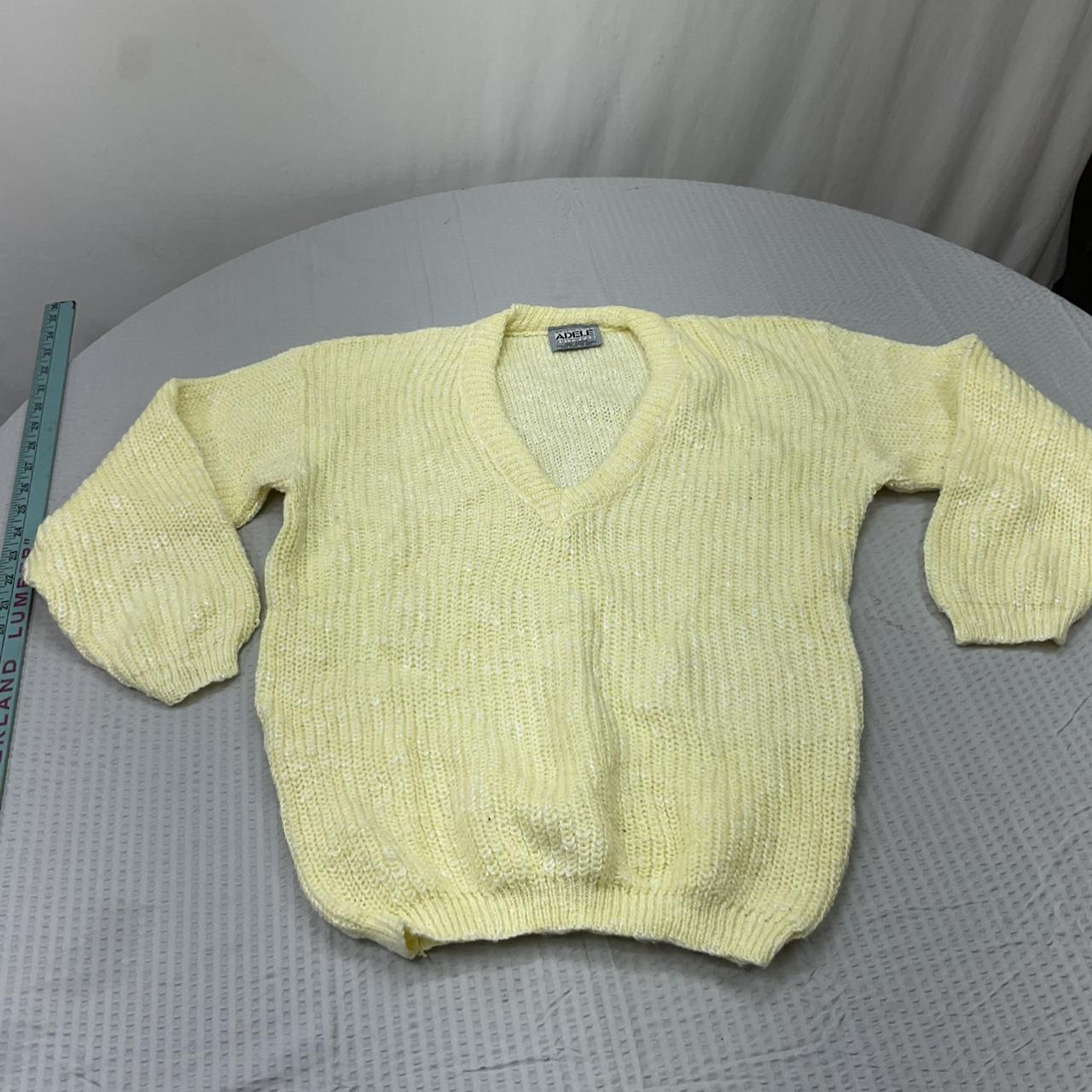 Adele Simpson Women's Sweater - Yellow - One size… - image 1