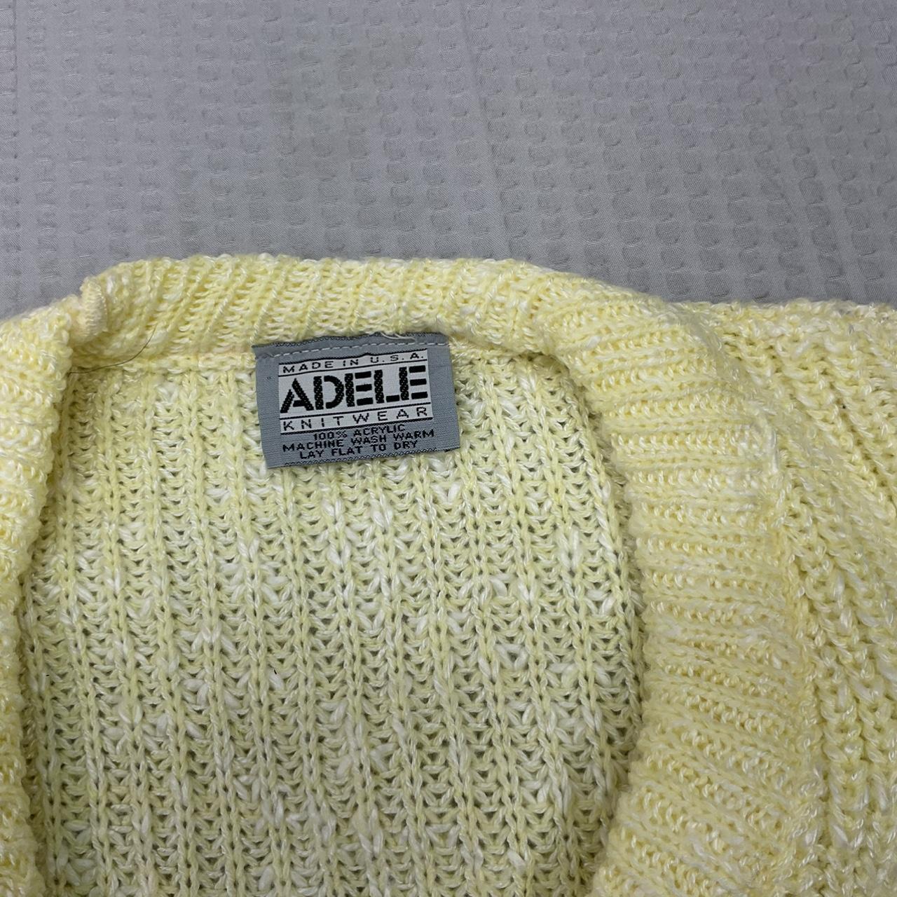 Adele Simpson Women's Sweater - Yellow - One size… - image 2