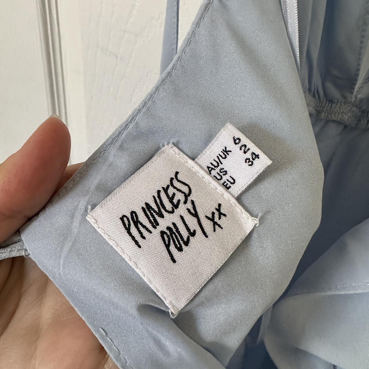 Princess Polly Women's Blue Dress Depop