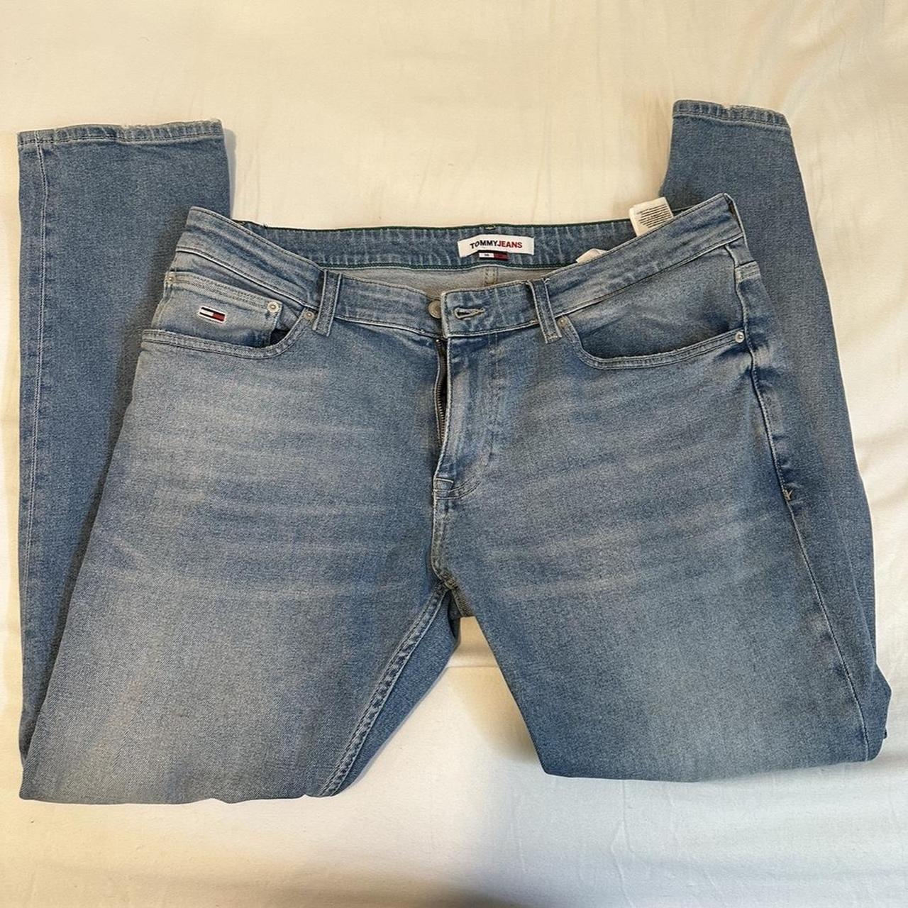 Tommy jeans worn once size 36/30 Immaculate... - Depop