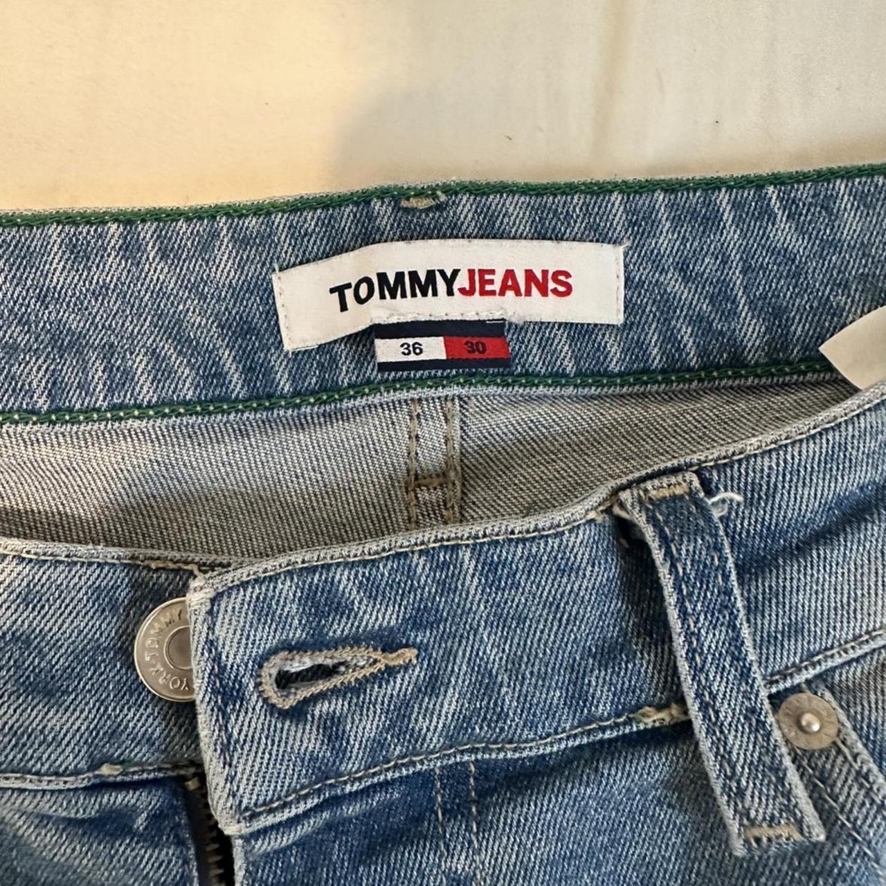 Tommy jeans worn once size 36/30 Immaculate... - Depop