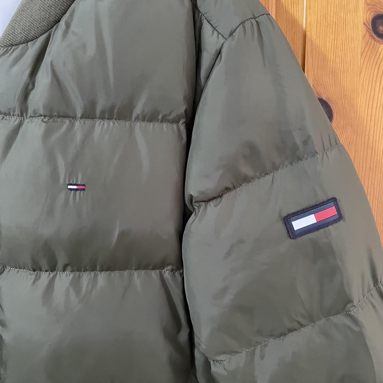 Tommy Hilfiger padded bomber jacket Good condition,... - Depop