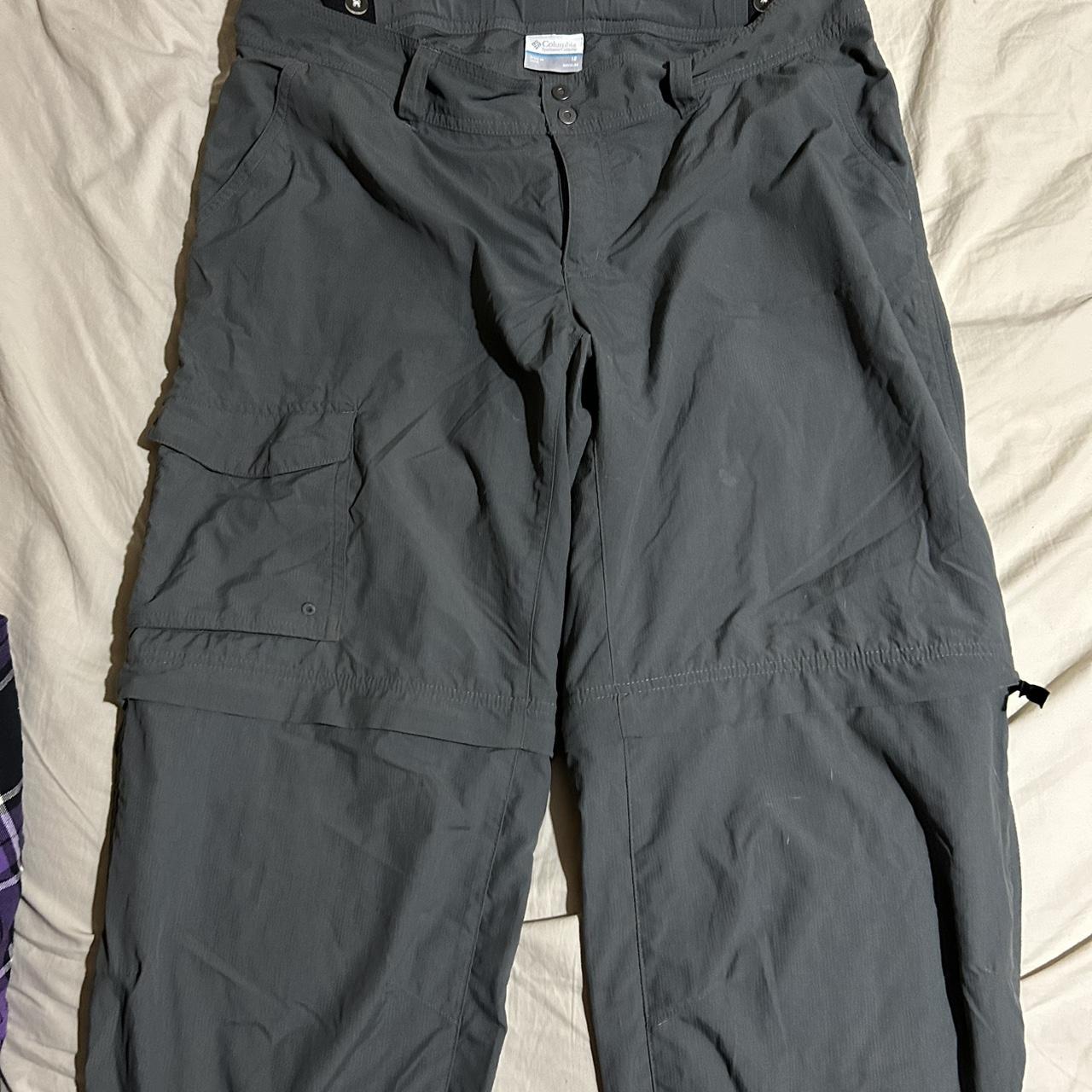 Outdoor 2 in 1 pants zip off to shorts in good... - Depop