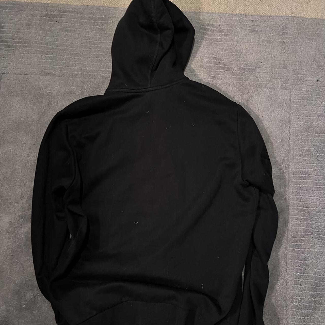 Diesel black / red hoodie - Depop